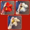 Cute Plush Horse Keychain Creative Chinese New Year Gift Yuanbao Pony Pendant  Year of Horse