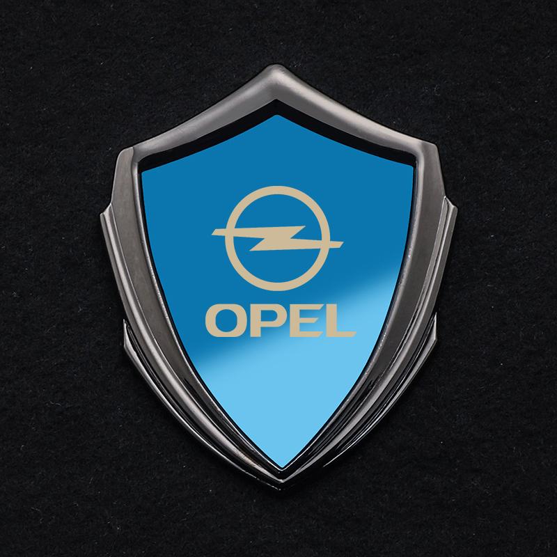 kybf4 3D Car Stickers Cool Metal Badge Car Logo Emblem Sticker Decal For opel astra j corsa d astra astra k vectra bvectra b insignia