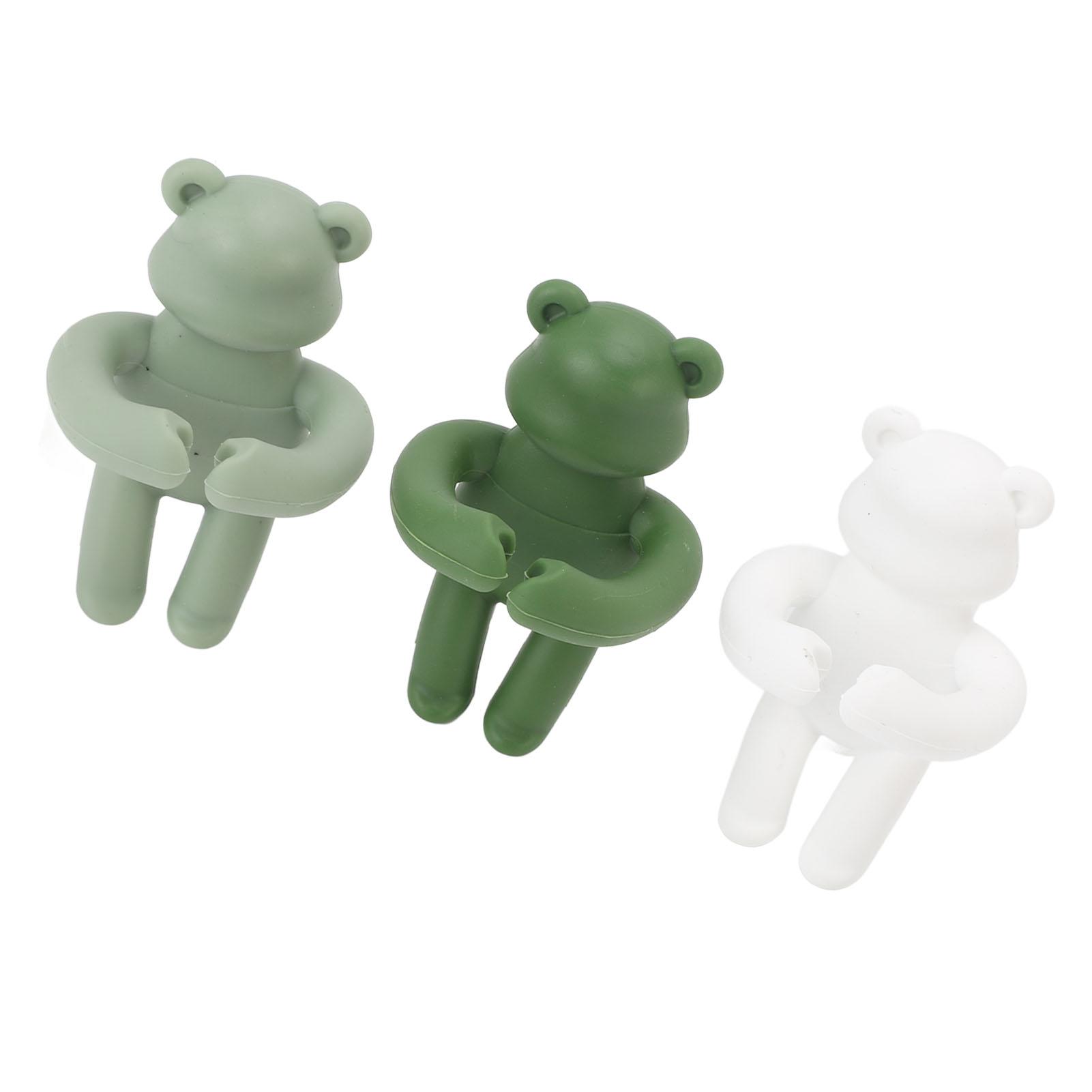 3 Pcs Plant Propagation Friends, Cute Br Plant Propagation Holders Decorative Plant Support Partners for Sprouts Stems and Shoots