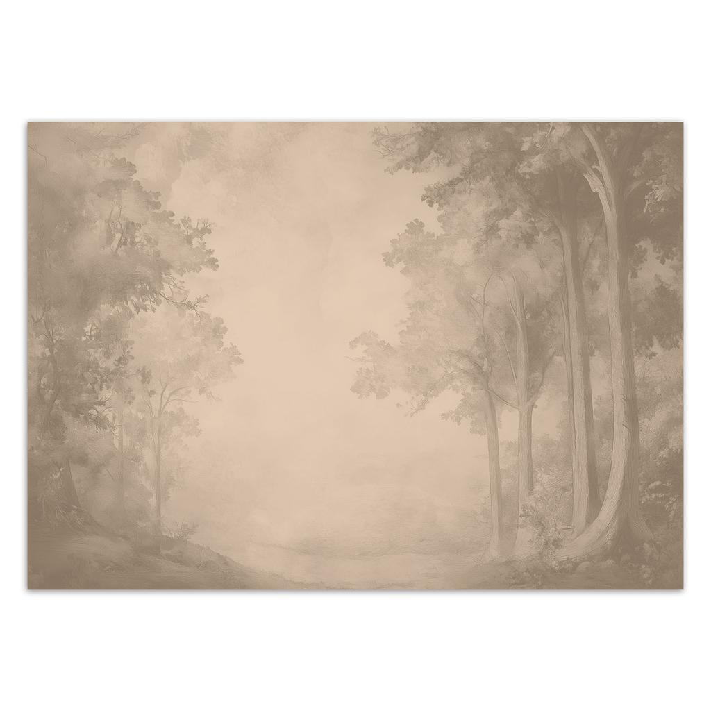 Wallpaper Road through the forest