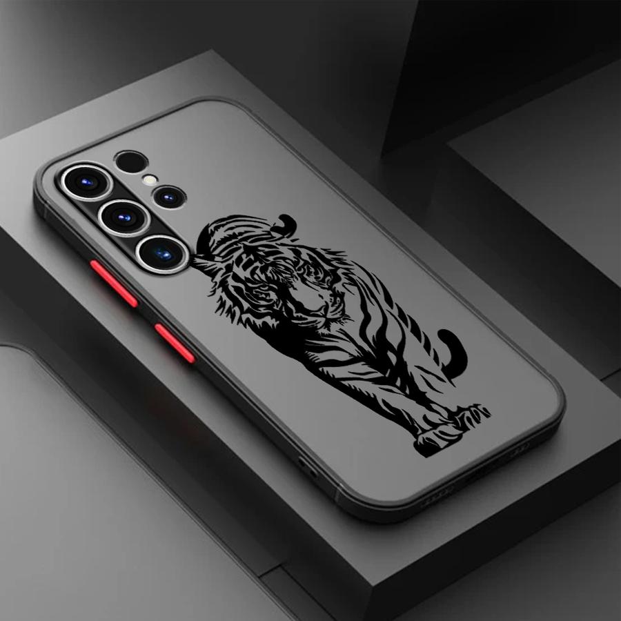 Cool Tiger Art Case for Samsung Galaxy S26 S20 FE S24 Plus S21 S22 Note 20 Ultra 10+ S25 Ultra S23 FE Funda Back Phone Cover