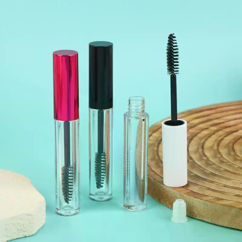 3ml Empty Mascara Tube Eyelash Growth Liquid Vial Bottle With Eyelash Wand Eyelash Cream Container Refillable Packaging Makeup