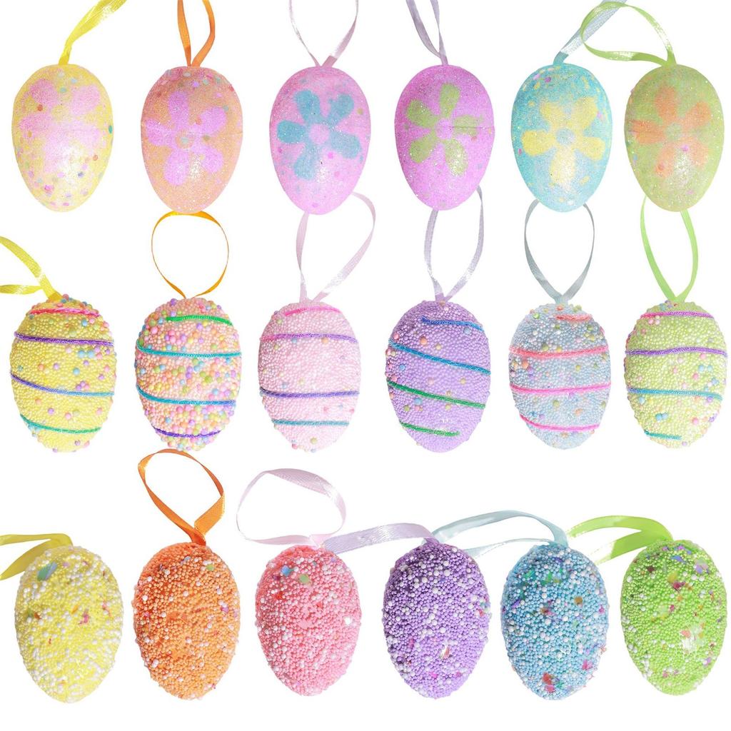 Easter Foam Decorations Easter Holiday Party Home Furnishing Pendants