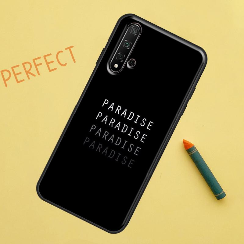 Simple Minamilst Black Quote For Huawei Nova 12s 11i 7i 8i 12i Y73 Y70 Y90 Y60 Y72 Y61 Y91 9 10 SE P40 Lite P30 Pro Case