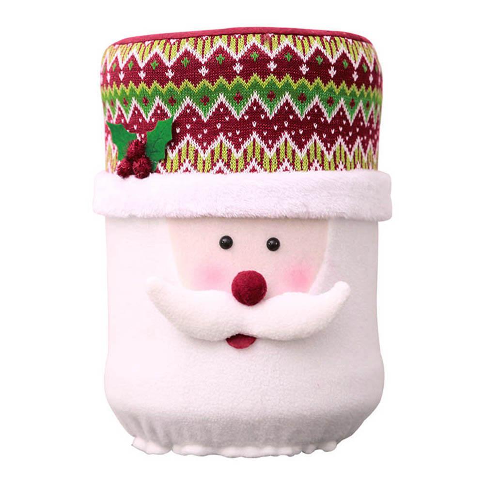

Christmas Water Dispenser Bottle Cover Elastic 5 Gallon Water Jug Cover Kettle Cap Santa/Elk/Snowman Home Kitchen Decor