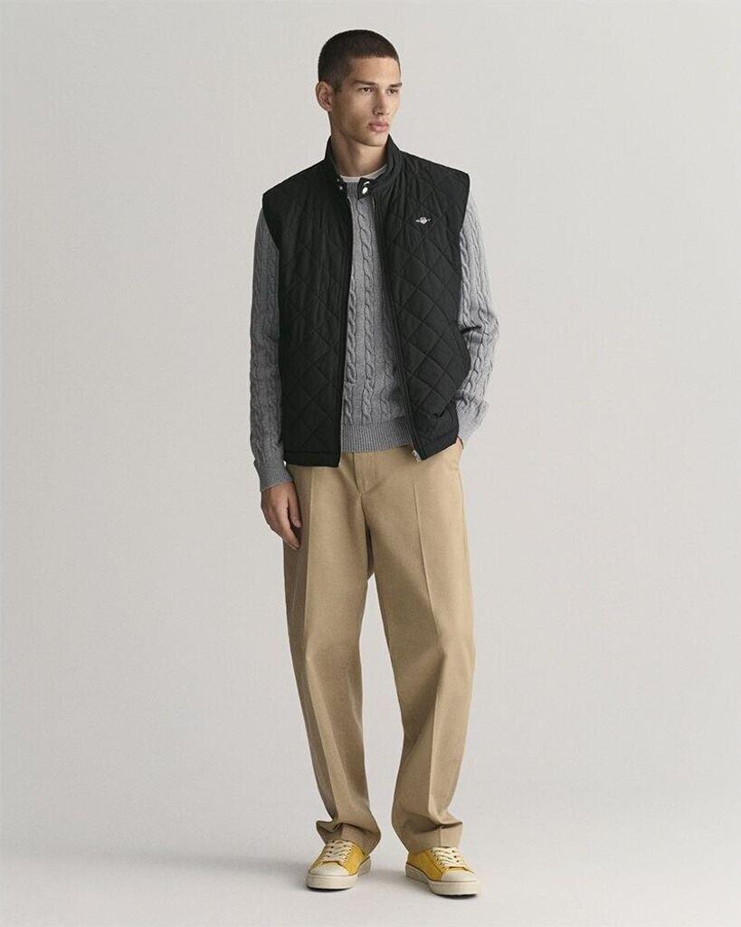 Winter Jacket GANT Quilted Windcheater Vest (7006341) Schwarz