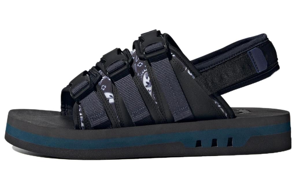 adidas Originals AdiSTRP Sandals 'Black Grey Blue' IG3496
