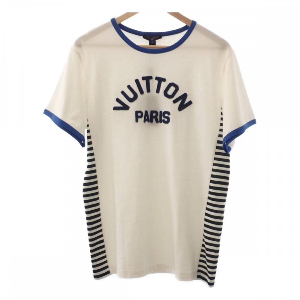 LOUIS VUITTON  1ABCFO S Short sleeve T-shirt white cotton mens