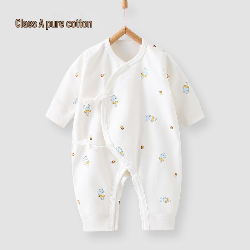 Baby-Body aus reiner Baumwolle - Mönch-Strampler für Neugeborene für alle Jahreszeiten (0-3 Monate)