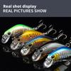 Micro Fishing Lures 4.5g 5CM Mini Minnow Lure Sinking Stream Fishing Artificial Hard Bait For Sea Bass Trout Fishing Accessories