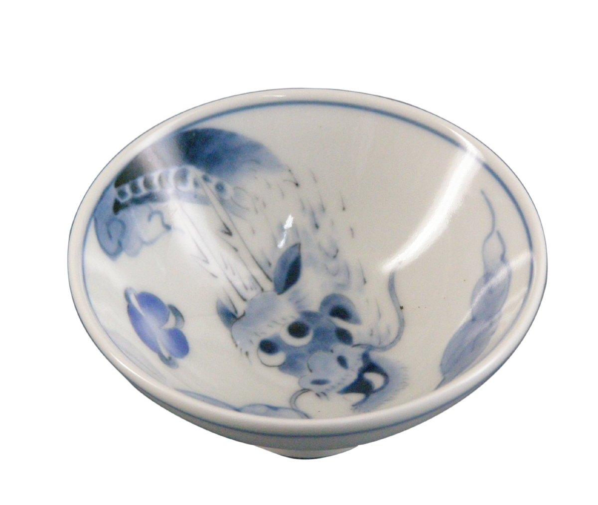 

Hasami Ware Rinkurou Kiln Zodiac Чашка для сакэ Tatsu 2206309