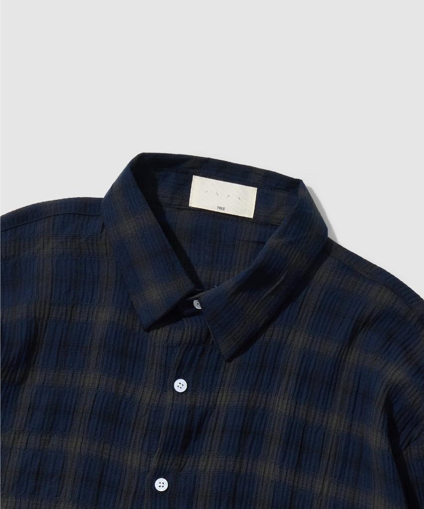 ANDAGAIN Lien Wrinkle Shirt