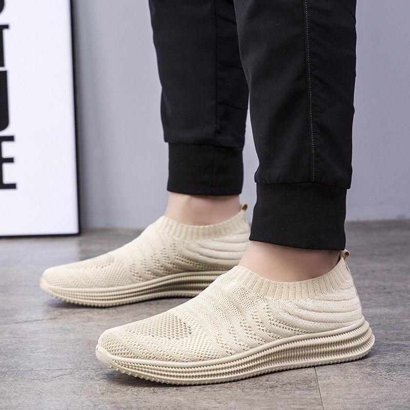 Spring and Summer Mesh Breathable Casual Shoes Men's Lightweight Wear-resistant Non-slip Running Shoes