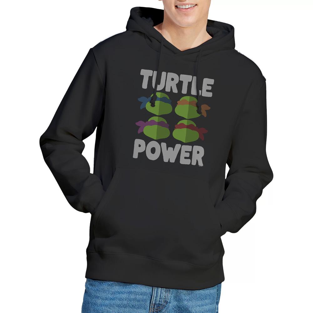 Teenage Mutant Ninja Turtles Men's Turtle Power Faces Hoodie