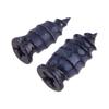 Black 20Pcs 2 Sizes Vacuum Tyre Tire Rubber Puncture Repair Nails Kits Accessories for Universal Car Motorcycle Truck Bus