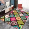Vintage Bohemian Moroccan Living Room Carpet Sofa Tea Table Carpet Ethnic Style Home Large Area Bedroom Bedside Carpet