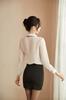 Inari Shoji Sexy Office Lady Cosplay Teacher Uniform Miniskirt T-shirt Backpack Stockings Costume Sexy Erotic Extreme 6-Piece Set