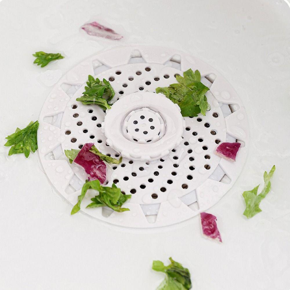Universal Anti-Clogging Hair Catcher Stopper Odor-Free Drain Filter Drain Cover Filter Shower Drain Strainer Laundry Room