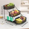 3 Tier Countertop Fruit Basket Fruits Stand Holder Vegetables Storage Rack for Kitchen