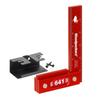 Woodpeckers Precision Woodworking Made In Features Pack Metric Shoulder Laser Engraved Square, 150mm, Aluminum, USA, Square, Self-Standing, Lip,