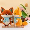 Soft Stuffed Fox Animal Plushie With Durable Fabric For Kids Gift Idea