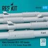 Reskit Matra Durandal Runway Destruction Bomb Plastic Model Parts 1/72 (BLU-107) (4 Pieces) RSK72-0507 (Airplane)