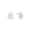 Lloyd Cut Flower 10K Gold Earrings Lptp3002T