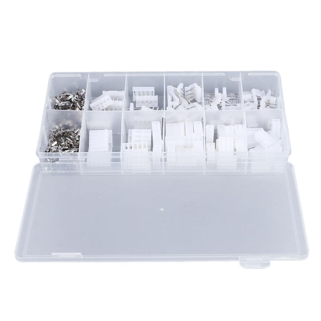 230PCS CH3.96MM Terminal Block Kit 2P to 5P Safe Connection Straight Pin Terminal Block Connector