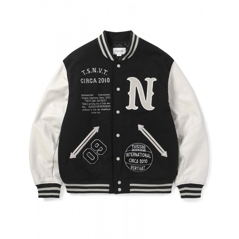 

Thisisneverthat Originals Varsity Jacket Navy S