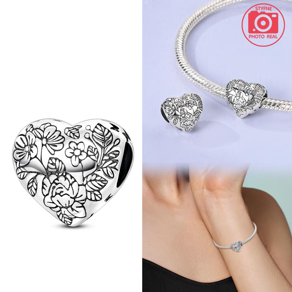 Pingente Família Árvore da Vida Lindo de Cobre Compatível com Pulseira Original Joia Fina DIY Presente Para Mulheres