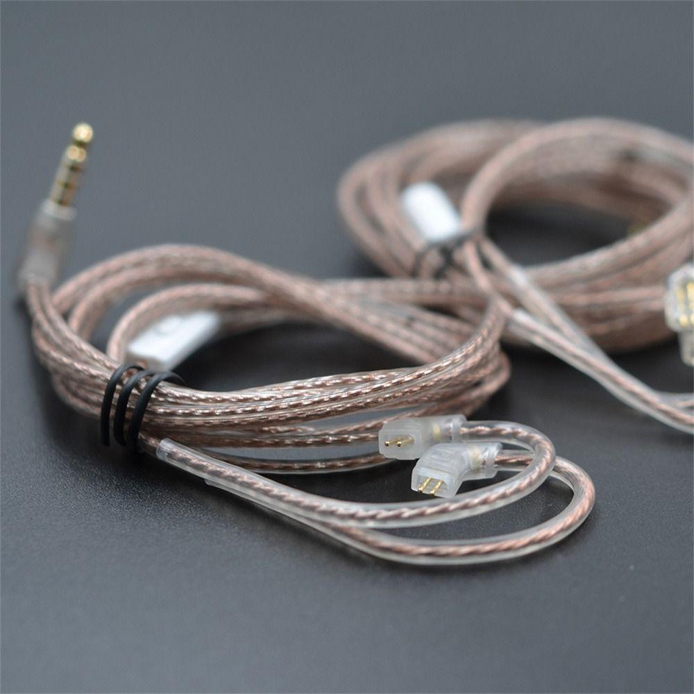 Cable High-Purity 2Pin Cable KZ Earphones Cord In Ear Cable ZS10 Earphone Wire 2Pin Headphone Cord