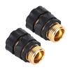 2Pcs G3 4 Garden Hose Connector High Pressure Watering Nozzle Hose Quick Connector for Irrigation
