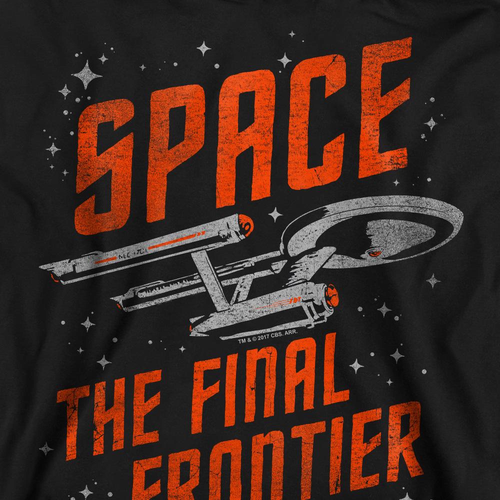 STAR TREK Unisex-Sweatshirt für Erwachsene mit Weltraummotiv