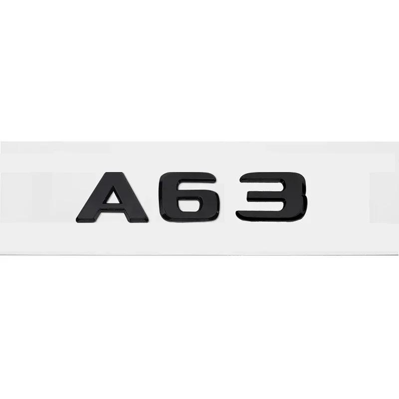 

3D Letters Car Rear Trunk Sticker Emblem ABS Tail Number Badge Decal for Mercedes Benz A63 A200 A220 A250 A260 A Class W177 W176