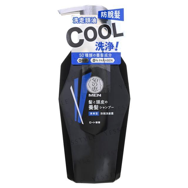 Rohto Mentholatum - 50 Megumi Men Anti-Hair Loss Shampoo Fresh 350ml