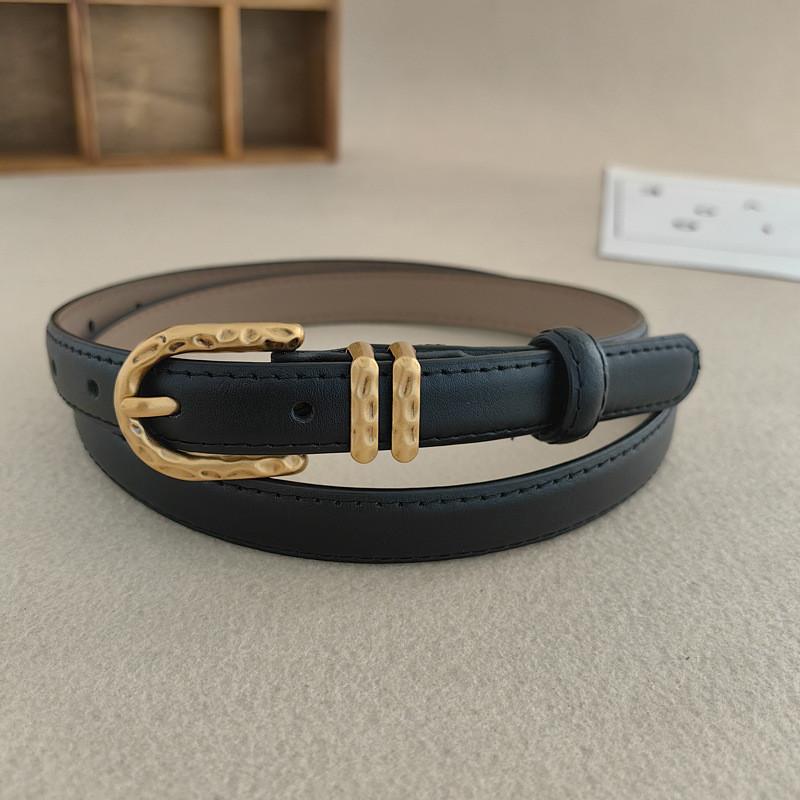 Trendy Color Solid Leather Waist Accessory For Women Casual Looks Fashion Gift