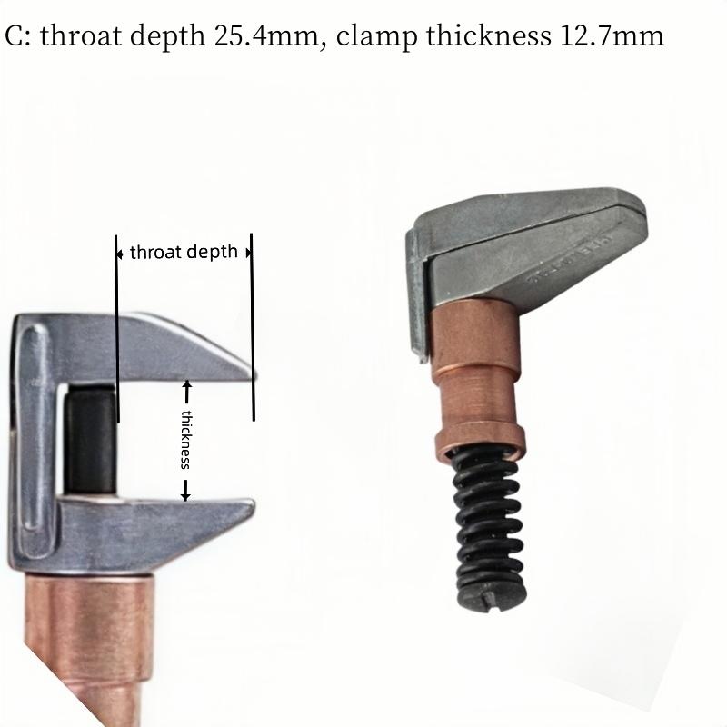 

1 шт. Боковые зажимы с пружинным фиксатором для деревообработки, плотницкого дела, листового металла, ремонта автомобилей, обшивки самолетов, позиционирования заклепок