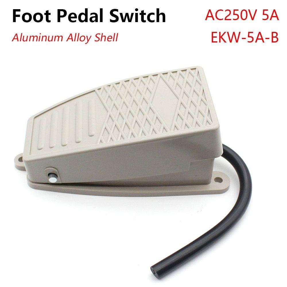 1Pcs 5A Industrial Foot Switch AC250V Foot Controller Switch  for Industrial Machine Packing Machine
