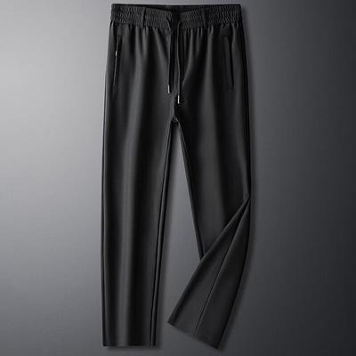 Men's Plus Size Quick Dry Ice Silk Casual Pants
