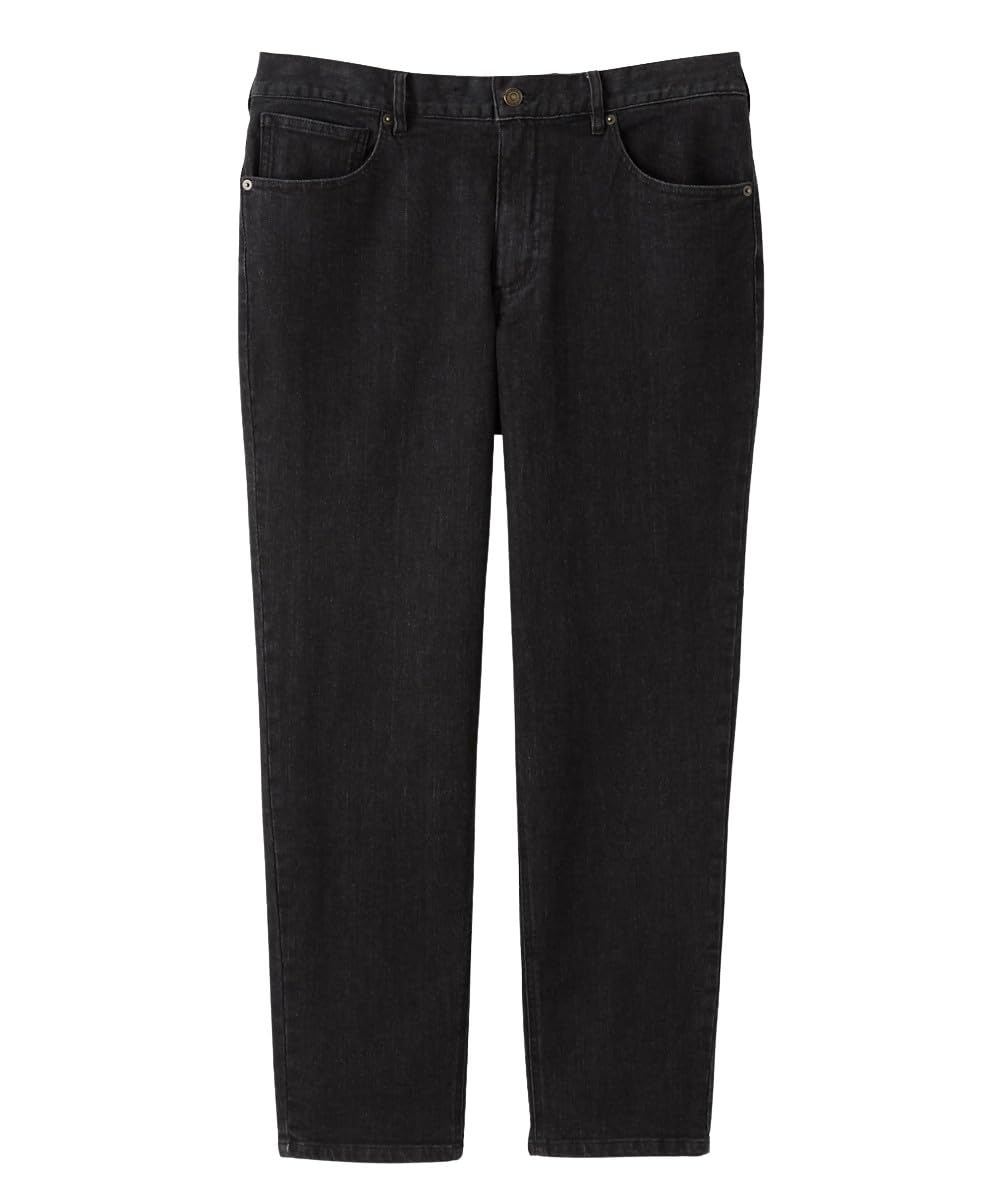 Джинсы Nissen Regular Straight Stretch (с тканью, снижающей натирание) для взрослых, унисекс, черный, размер 6XL