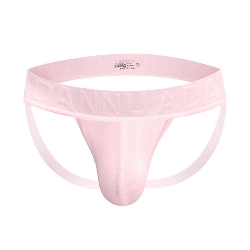 Men's Backless Butt-Lifting Stretchy Modal Low-Rise Thong Lingerie