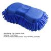 Car Cleaning Glove Microfiber Chenille Soft Coral Sponge Super Absorbent