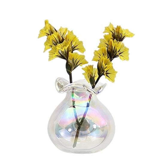 Mini Vase Refrigerator Magnet, Miniature Flower Vase Fridge Magnet, Plants Not Included, Cute Tiny Vase Magnet for Whiteboard Locker Office Kitchen