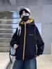 Boys' 2025 Autumn Hooded Top - Casual Korean Style for Older Kids