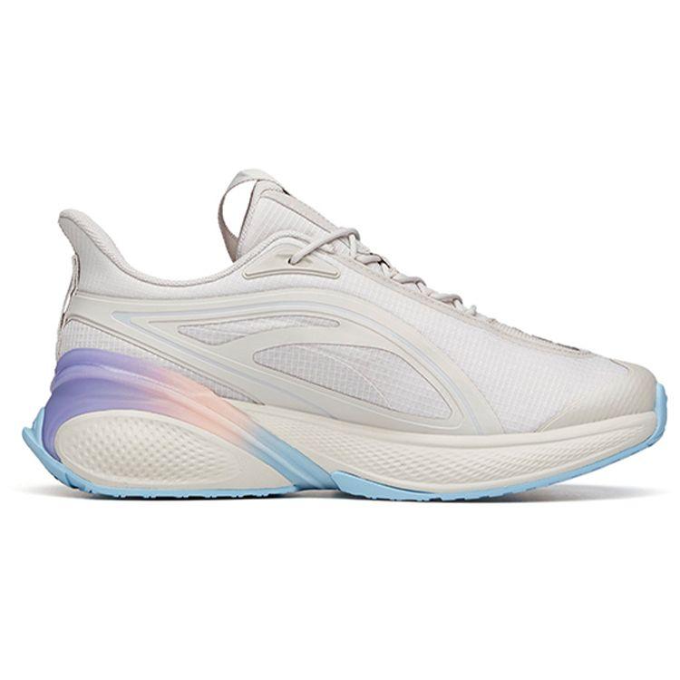 Anta C37 2.0 Shock Absorbing Non-Slip Wear-Resistant Low-Top Running Shoes Men Sneakers Gray Blue 112135537R-5