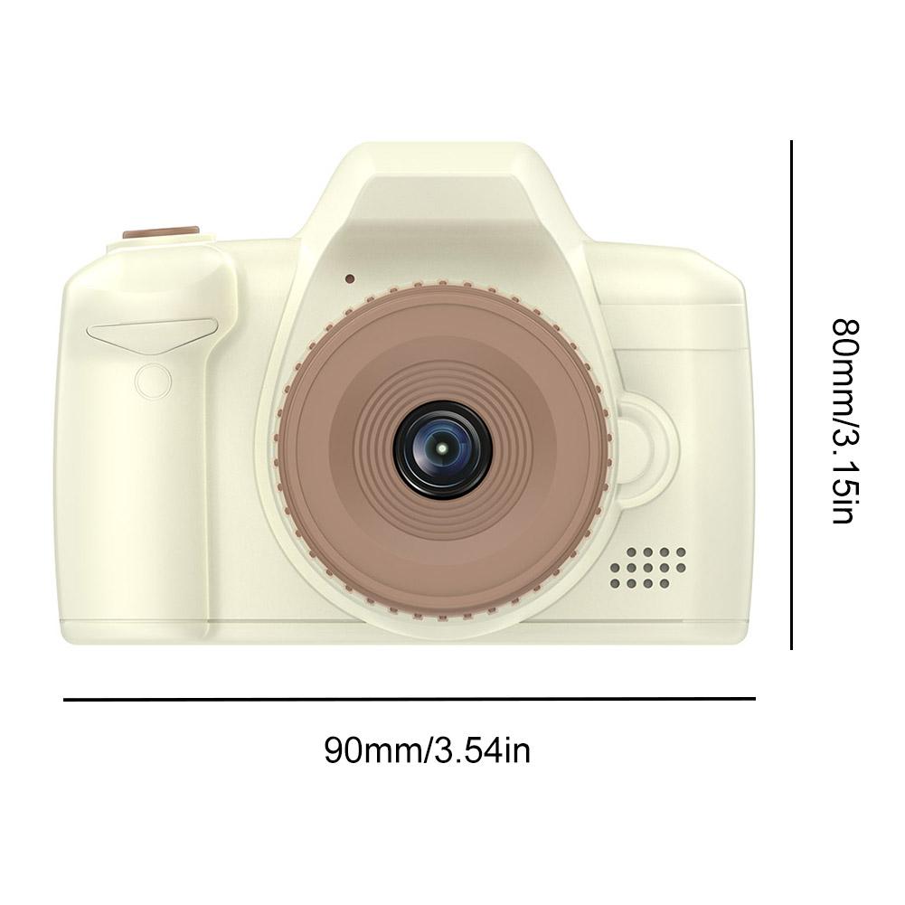 Long Lens Kids Selfie Camera 1080P HD 2.4 Inch IPS Screen Digital Camera Toys Child Camera for 6 7 8 9 10 Year Old Boys Girls