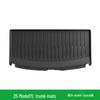 Tesla Model Y 25-Piece TPE Mat Set: Foot Pads, Backrest, Trunk, Front & Rear Storage Mats