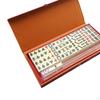Portable Chinese Family Mahjong Travel Set Games Accessories Board Single 2x1.4x1cm