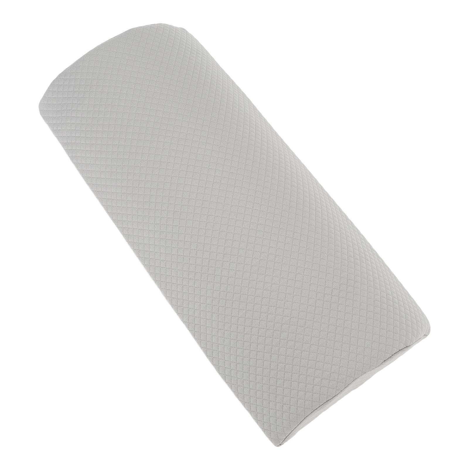 

Lumbar Support Memory Foam Pillow Lumbar Support Cushion Breathable Bed Waist Pillow for Home Office Car Curved Style серый