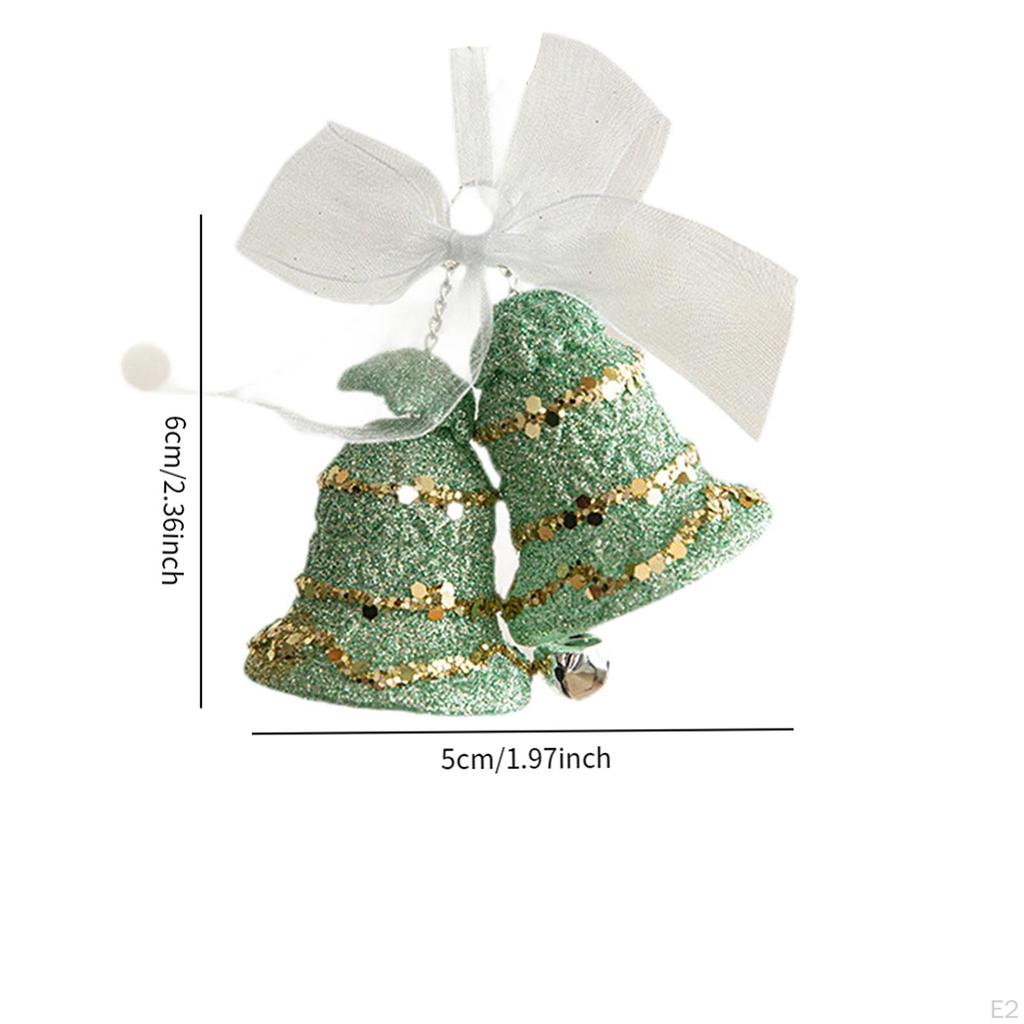 Christmas Tree Hanging Decoration Ornament Year Window Photo Prop Sequin Embellishment